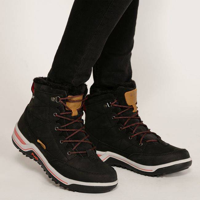 LIPPI - Lippi Zapatilla outdoor mujer impermeable negro