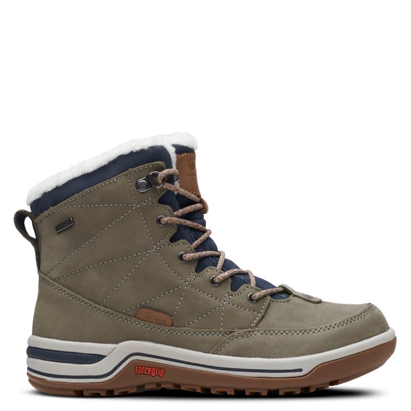 LIPPI - Native Mid Zapatilla Outdoor Mujer Impermeable Verde Lippi