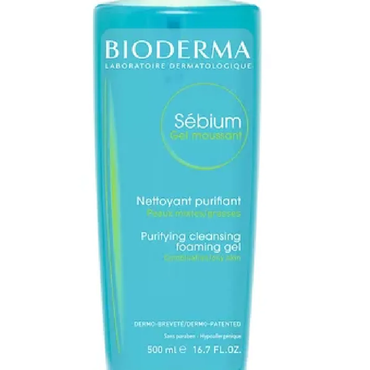 BIODERMA - Bioderma Gel Moussant  Sebium Pieles Grasas Acne 500 Ml