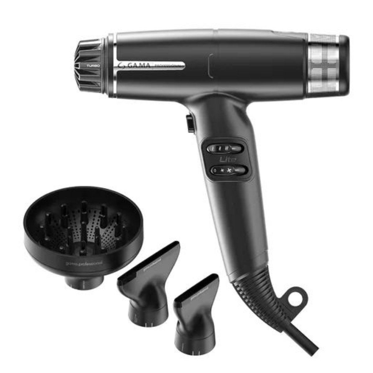 GAMA - Secador De Pelo Gama Iq Lite Ultra Light Color Negro