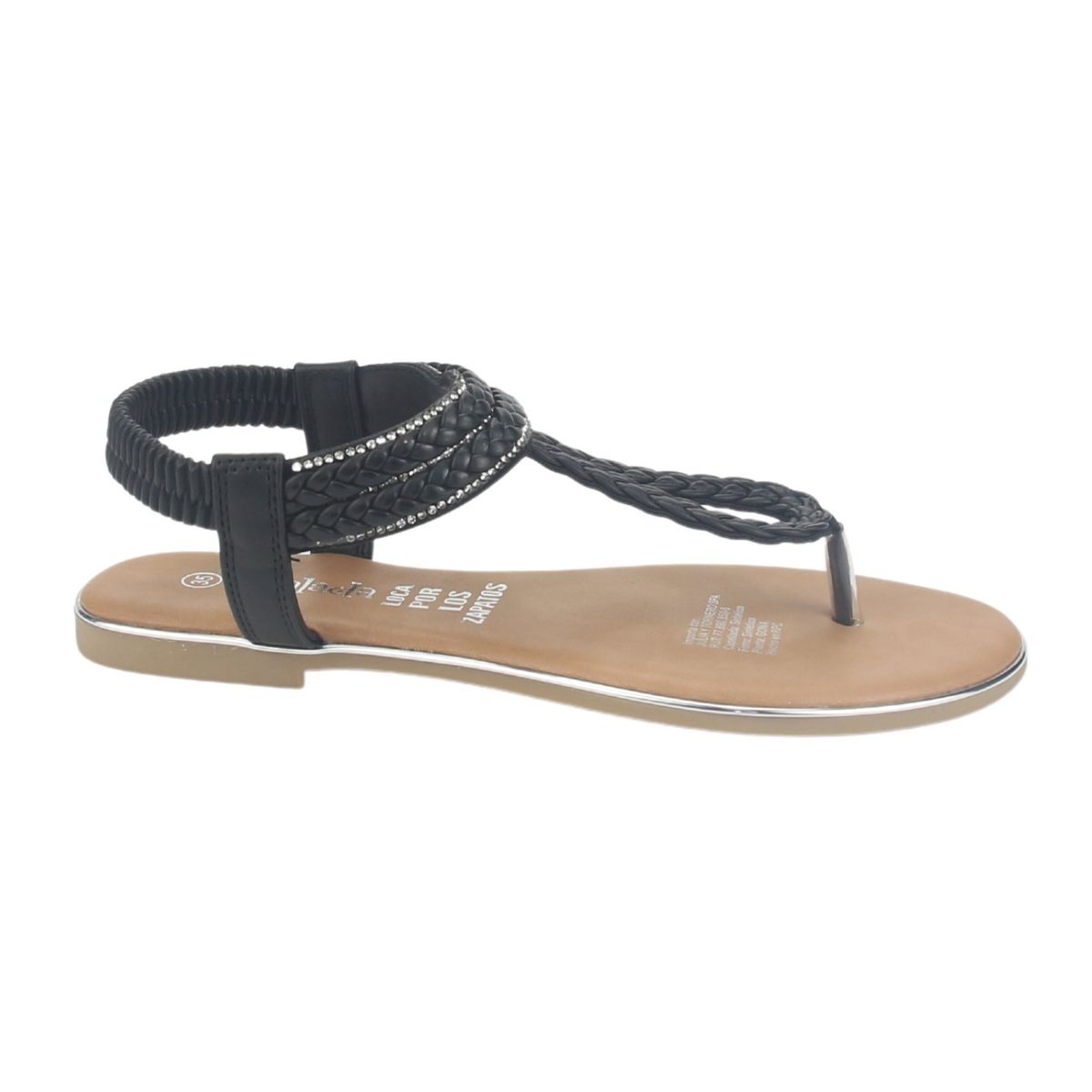 CHALADA - Sandalias Mujer Negro Casual Chalada Call-25