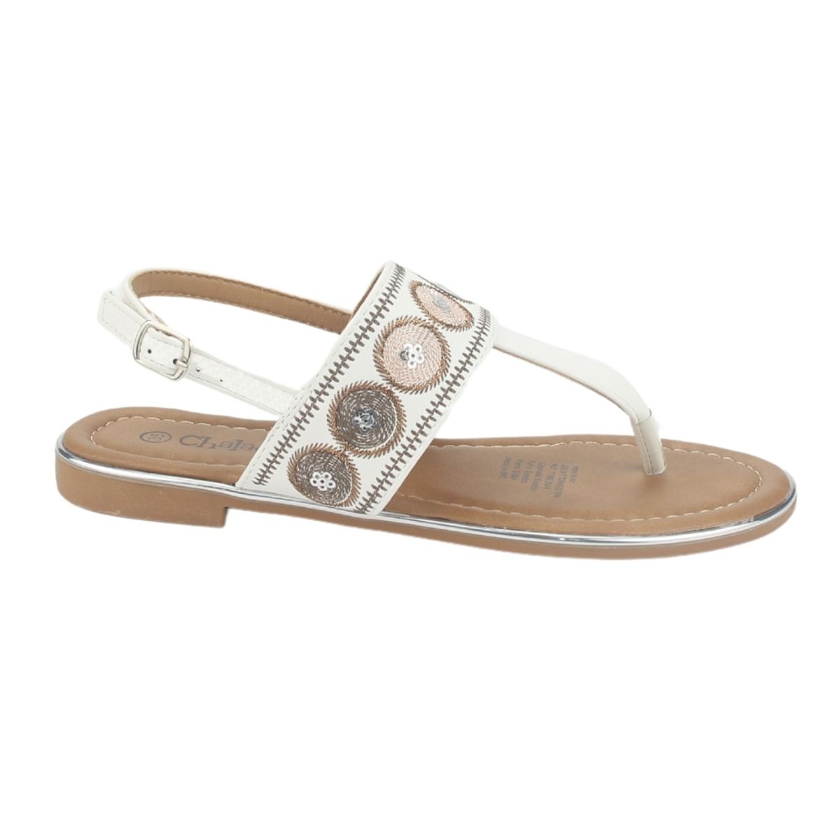 CHALADA - Sandalias Mujer Blanco Casual Chalada Call-27