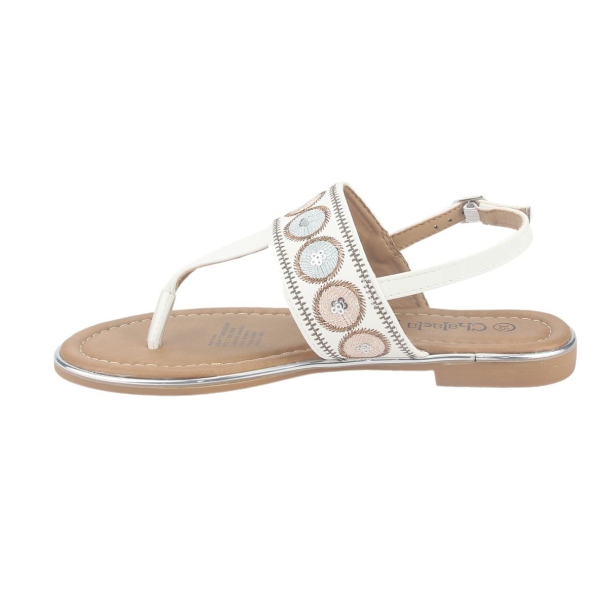 CHALADA - Sandalias Mujer Blanco Casual Chalada Call-27