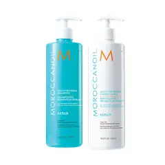 MOROCCANOIL - DUO REPARACION ( SHAMPOO Y ACONDICIONADOR 500 ML).-
