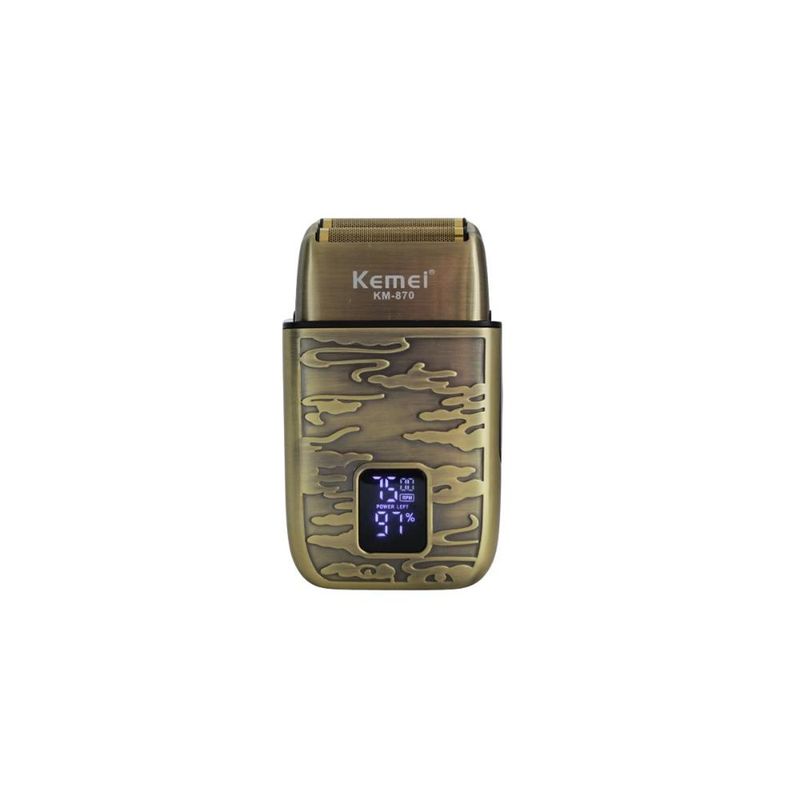 KEMEI - Máquina Afeitadora Rasuradora Inalámbrica KM870-