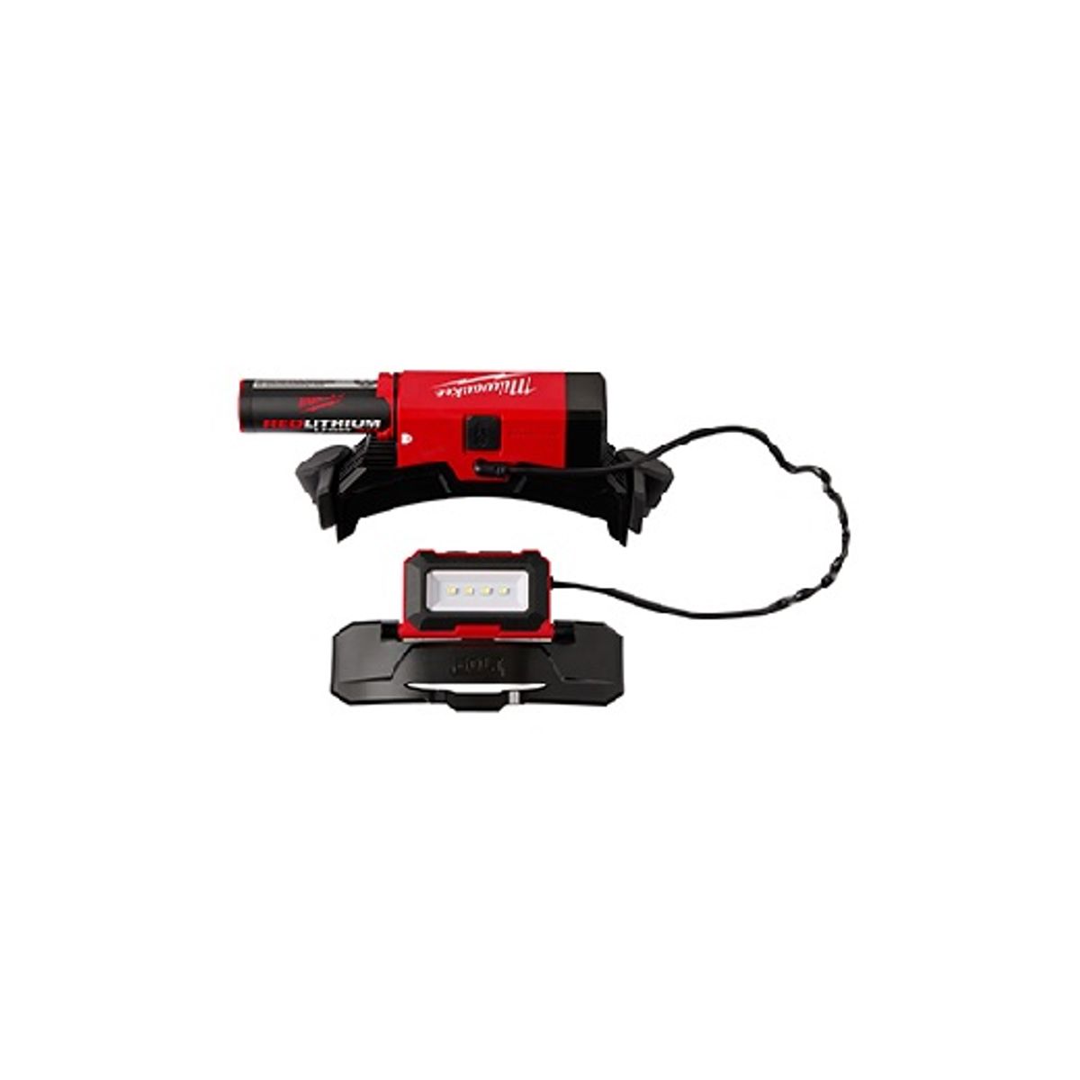 MILWAUKEE - Linterna frontal USB Bolt Redlithium Milwaukee