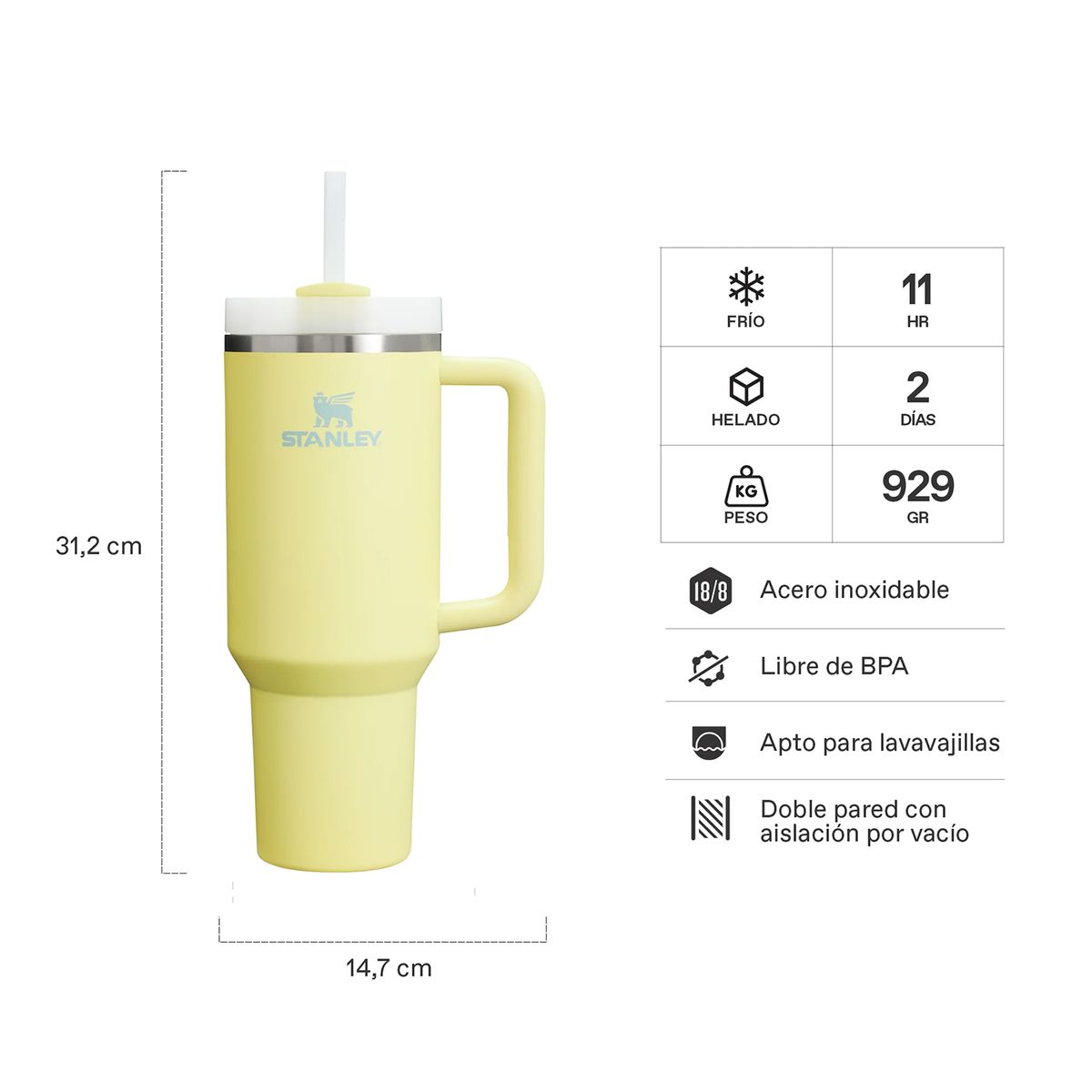 STANLEY - Quencher H2.0 Adventure Pomelo - 1.18 lt