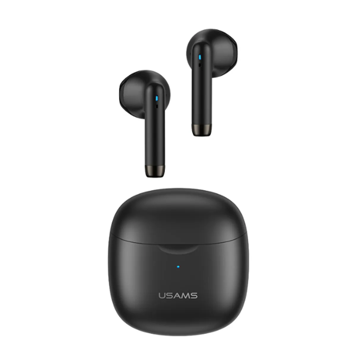 USAMS - Audífonos Bluetooth In-ear Usams IA04 Touch Dual Mic Negro