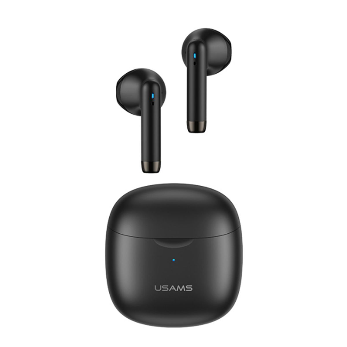 USAMS - Audífonos Bluetooth In-ear Usams IA04 Touch Dual Mic Negro
