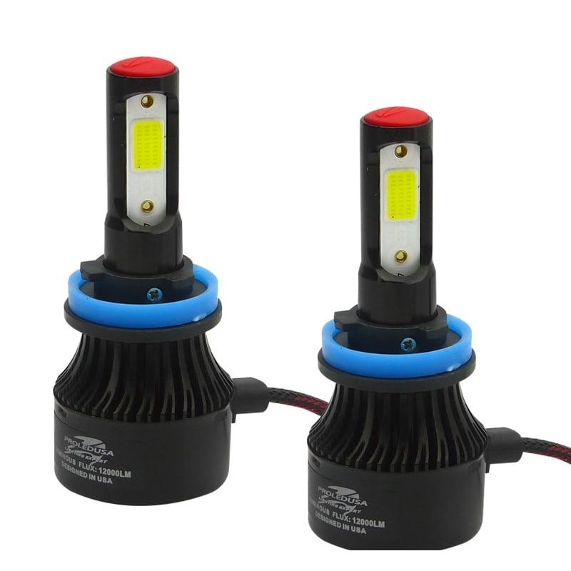 GENERICO - AMPOLLETA KIT LED H-11 MODP4 PRO-LEDUSA 120W BLACK SERIES