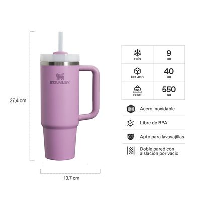 Imagen 2 del producto Quencher H2.0 Adventure Lilac - 887 ml