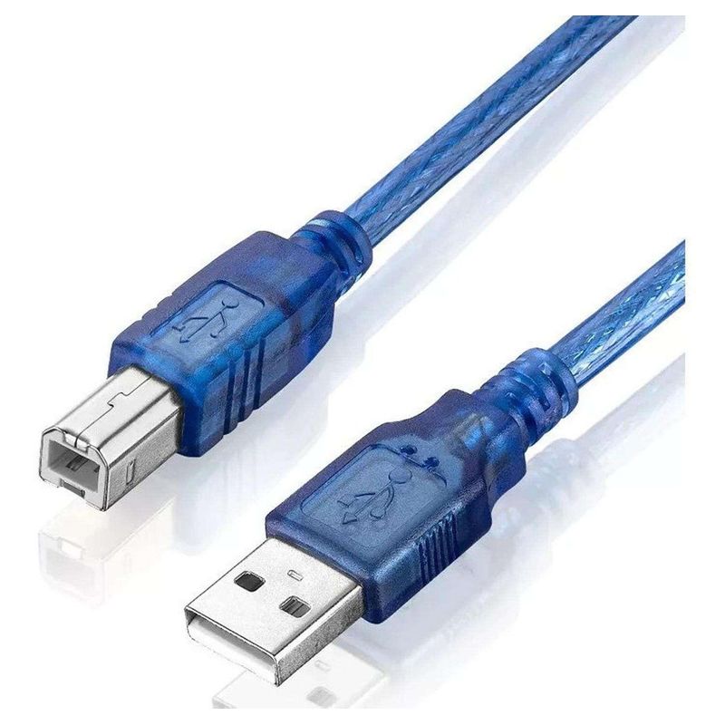 GEN - Cable Usb Para Impresora Hp Laser 107a - Azul