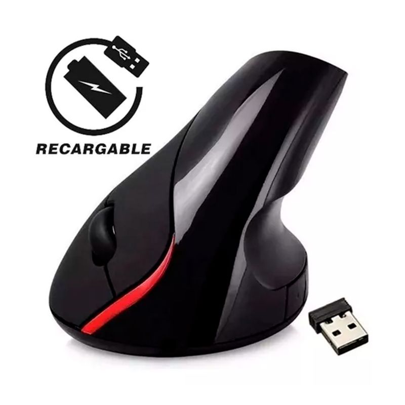 GENERICO - Mouse Vertical Ergonómico Inalámbrico