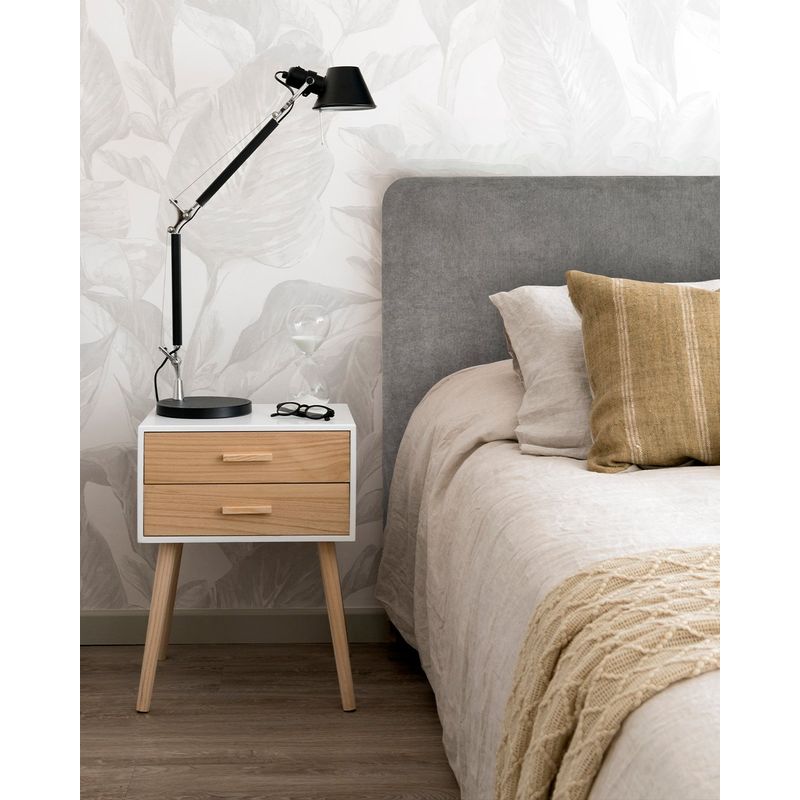 KABECEROS - RESPALDO CURVO - 1 PLAZA - VELVET COLOR GRIS