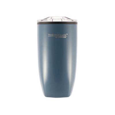 Imagen 2 del producto TERMO MUG ACERO INOXIDABLE AZUL MATE 350ML
