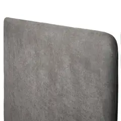 KABECEROS - RESPALDO CURVO - KING - VELVET COLOR GRIS