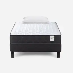 ROSEN - Cama Europea Wave 1,5 Plazas + Almohada Light