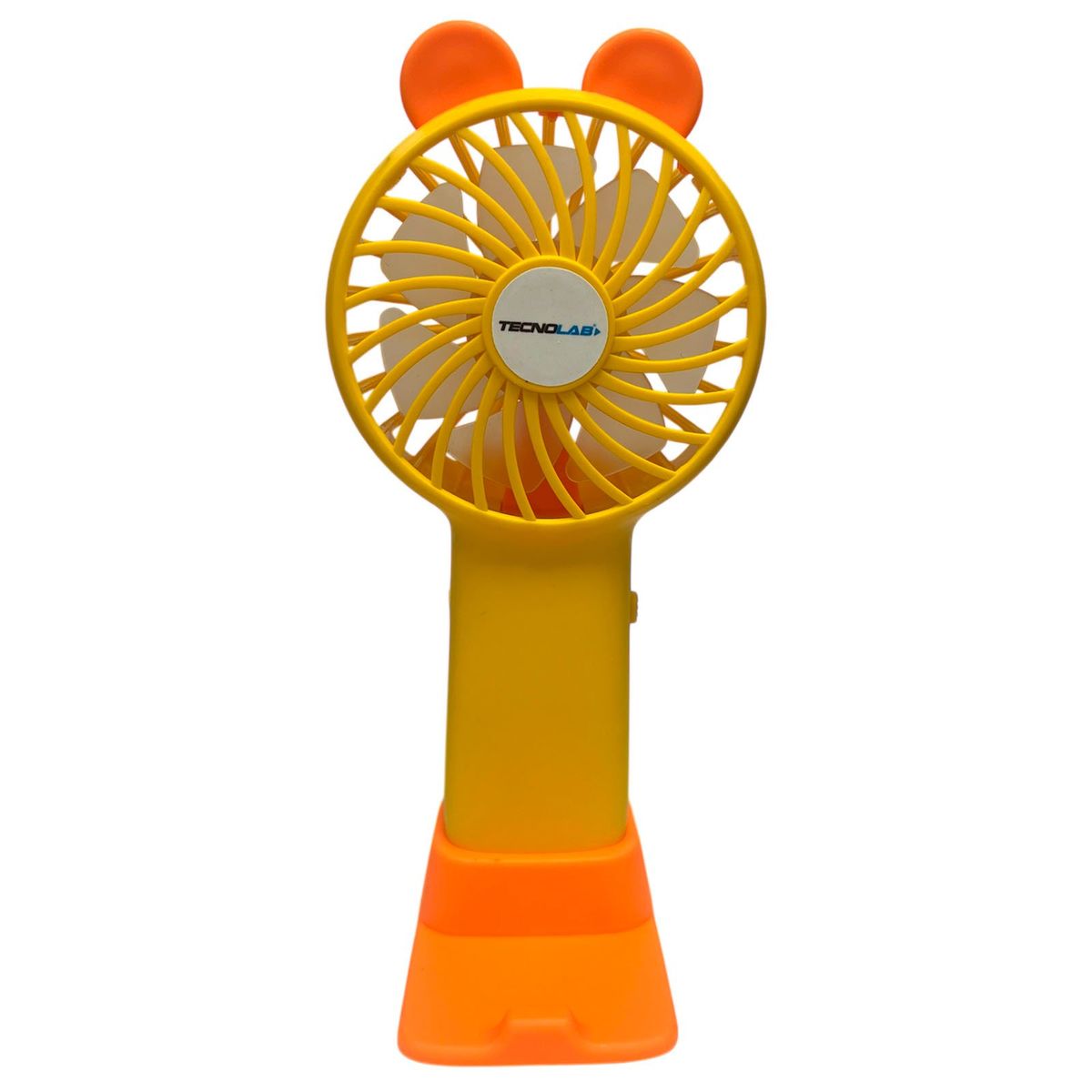 TECNOLAB - Mini Ventilador Portatil Recargable Tecnolab TL672 Amarillo