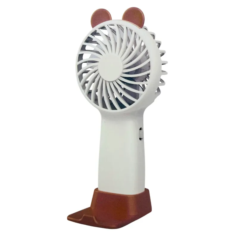 TECNOLAB - Mini Ventilador Portatil Recargable Tecnolab TL672 Blanco