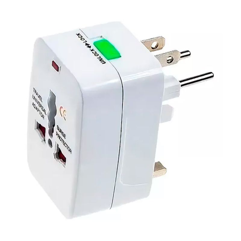 GENERICO - Adaptador Enchufe Universal Para Viajes