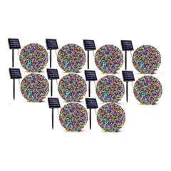 SHOP EHOME BAG - Guirnalda Navideña Pack X 10 Solar 10 Metros MULTICOLOR