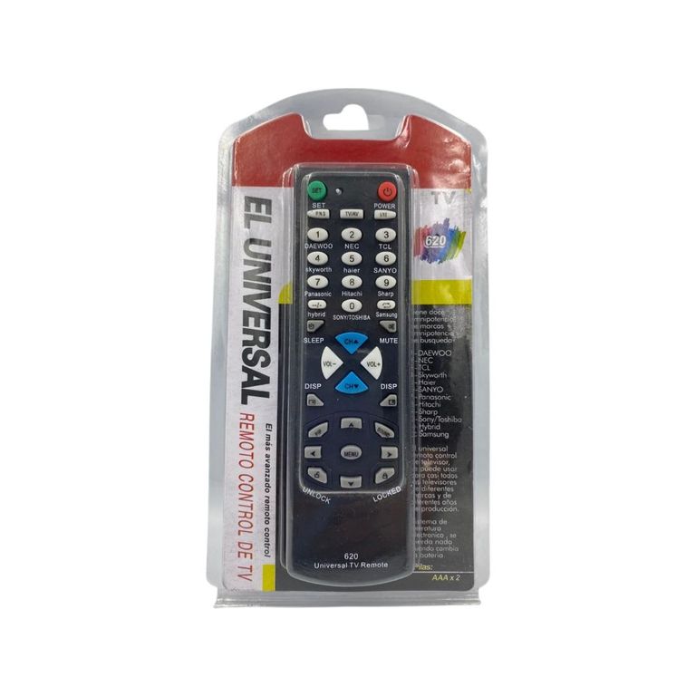 GENERICO Control Remoto Universal Alternativo Tv Multicompatibilidad