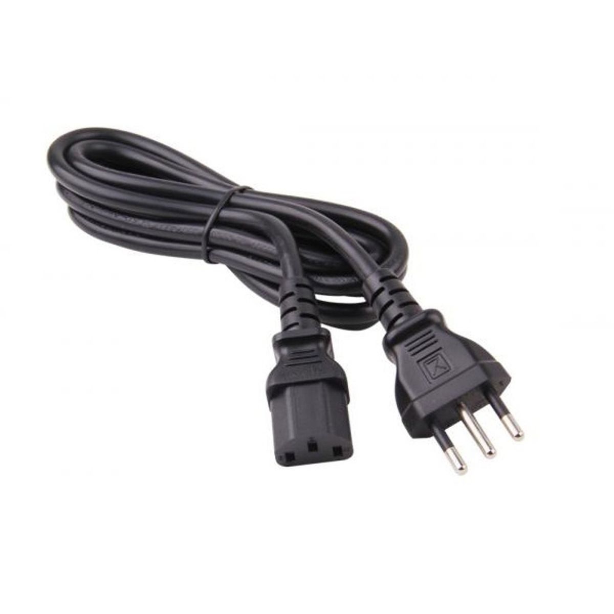 GENERICO - Cable Fuente Poder Corriente Pc Computador Monitor