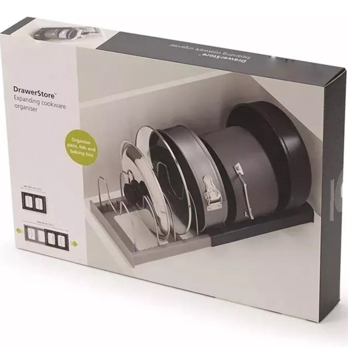 OEM - Organizador Tapas De Ollas Sartén Secado Expandible Multiuso