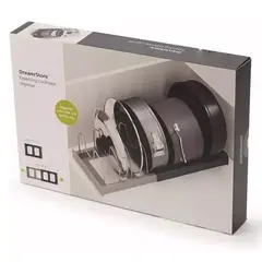 OEM - Organizador Tapas De Ollas Sartén Secado Expandible Multiuso