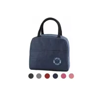 Lonchera Bolsa Lunch Bag Térmica Colación Almuerzo AZUL