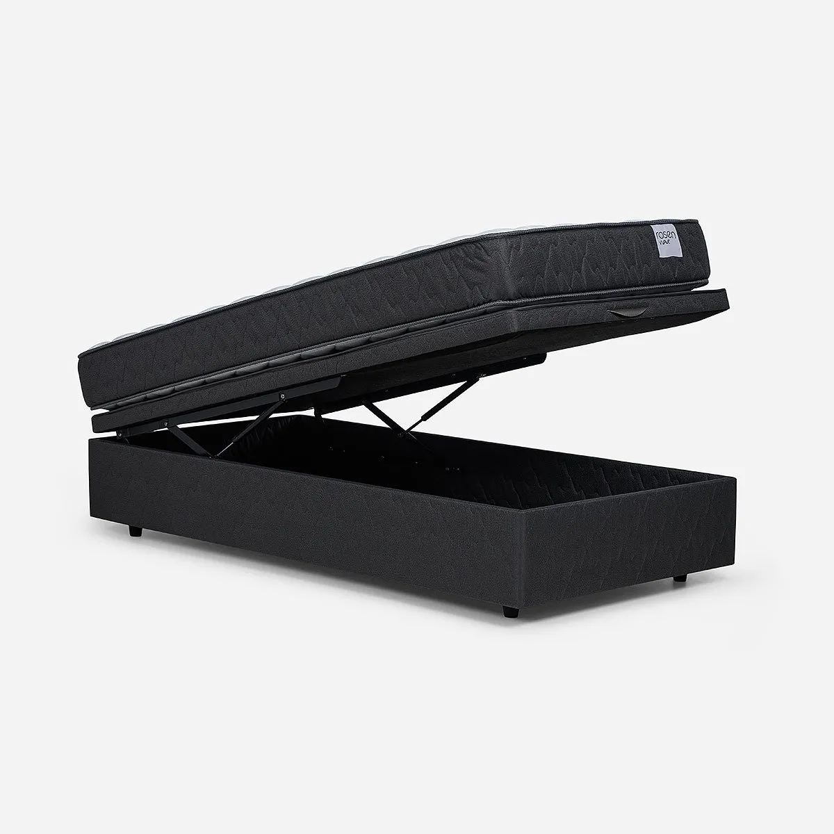 ROSEN - Cama Boxet Wave Rosen Edición Limitada 1 Plaza 90 x 190 cm