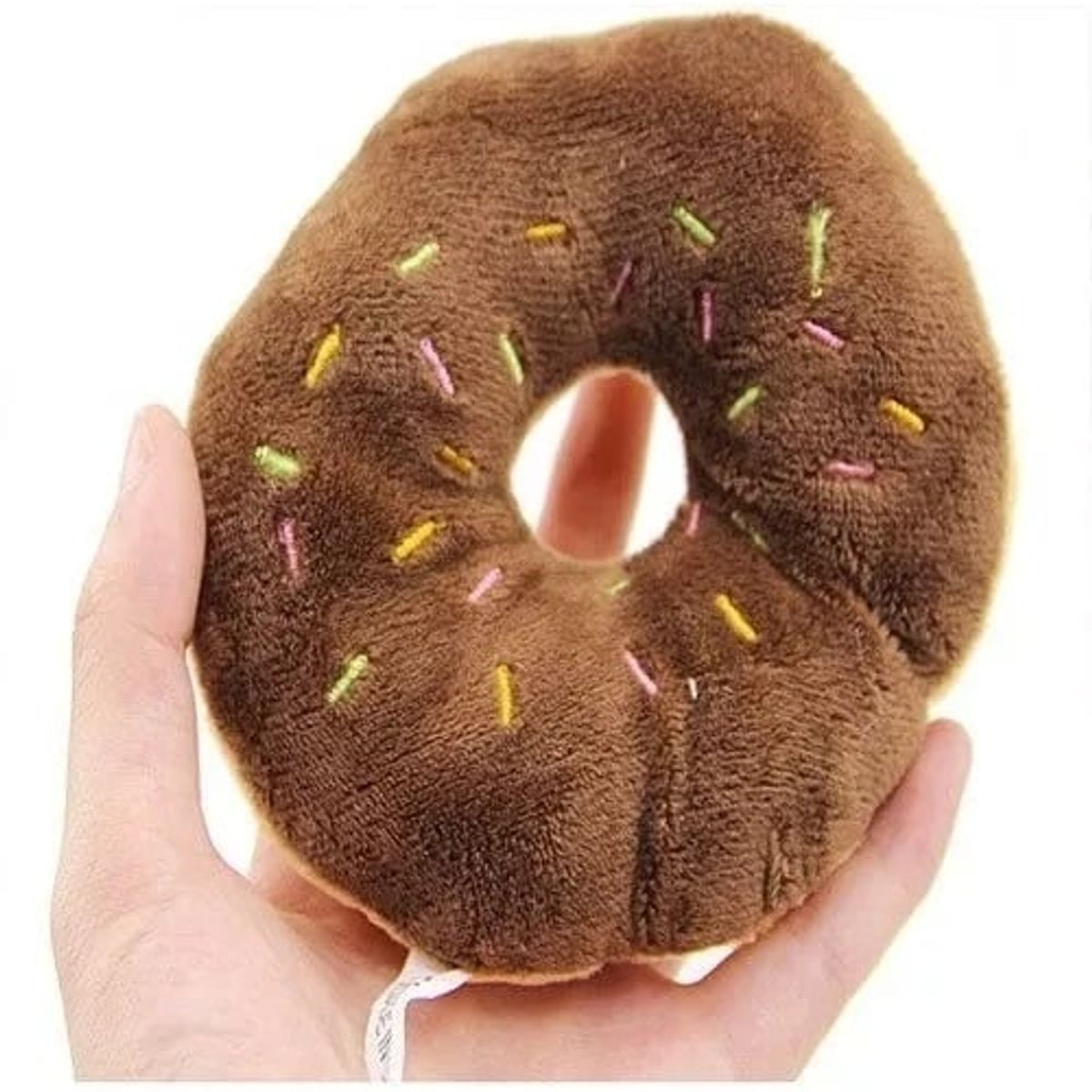 GENERICO - Peluche Para Mascota De Forma De Donas Con Sonido