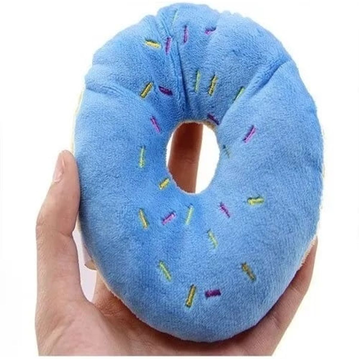 GENERICO - Peluche Para Mascota De Forma De Donas Con Sonido