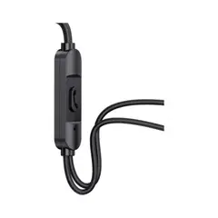 USAMS - Audifonos Manos Libres Jack 3.5 Mm EP47 Con Microfono Negro