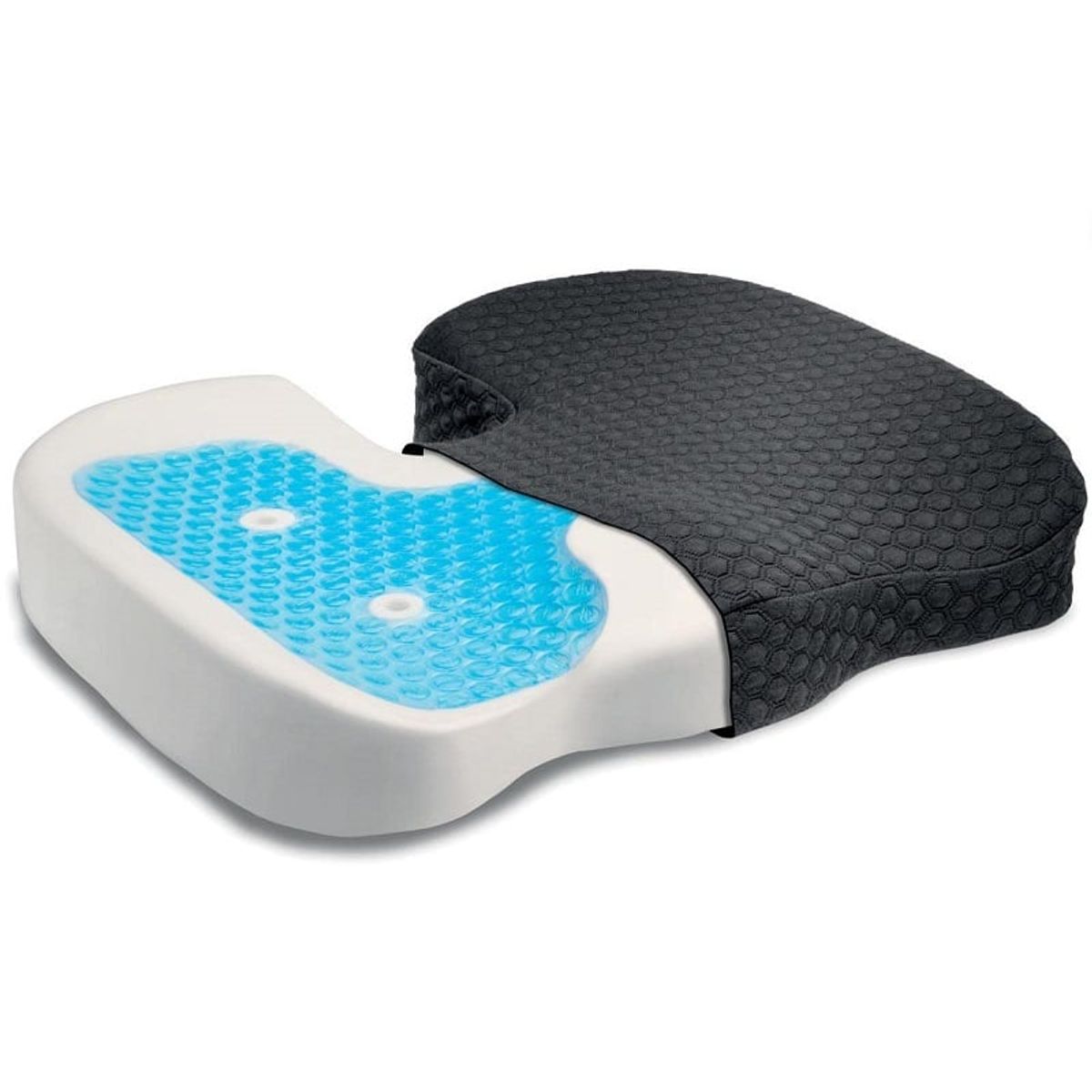 KENSINGTON - Cojin de Asiento Kensington K55807WW Premium Cool Gel Ergonómico 2.0 Negro