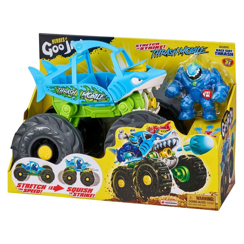 BOING TOYS - Goo Jit Zu Heroe Stretch & Veh Strike Trash