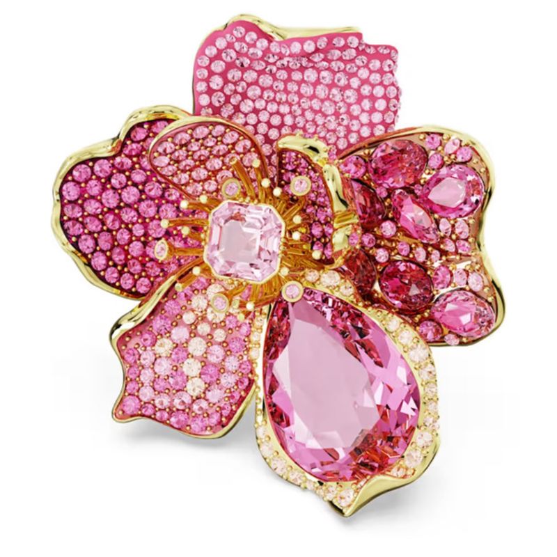JB JOYAS BARON - Anillo Swarovski Idyllia Flor Rosa