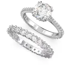 JB JOYAS BARON - Anillo Swarovski Stilla Set Blanco