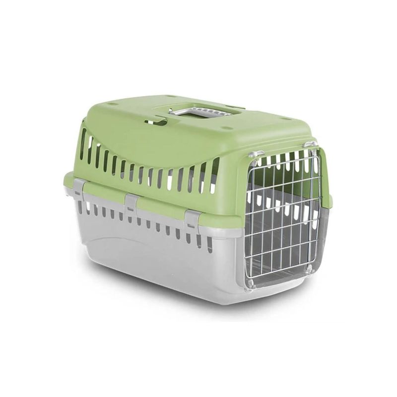 GENERICO - Transportadora para mascotas hasta 4 kg 46x31x32cm - Verde