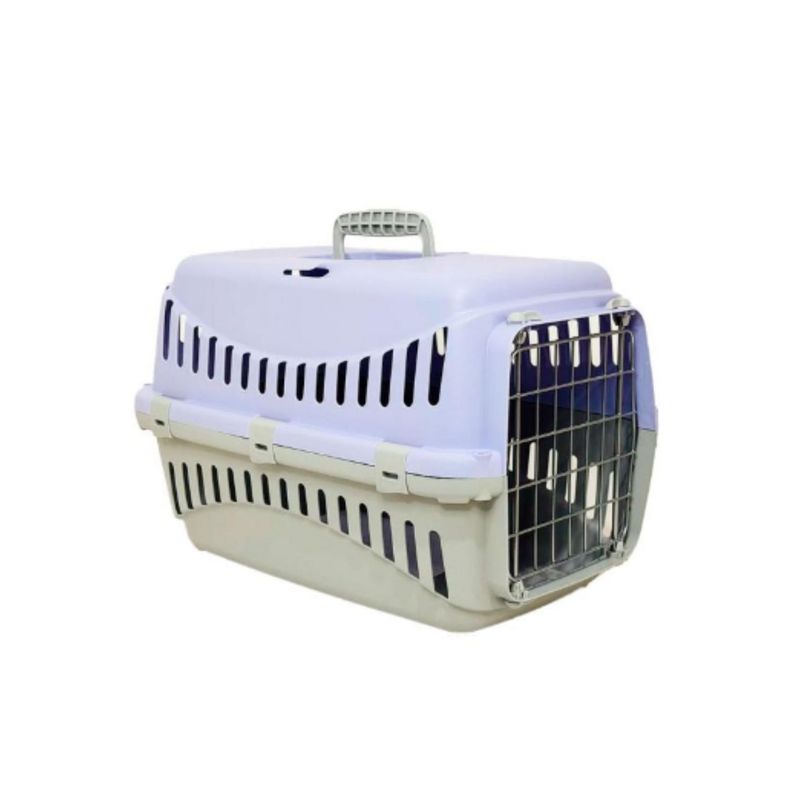 GENERICO - Transportadora para mascotas hasta 4 kg 46x31x32cm - Lila