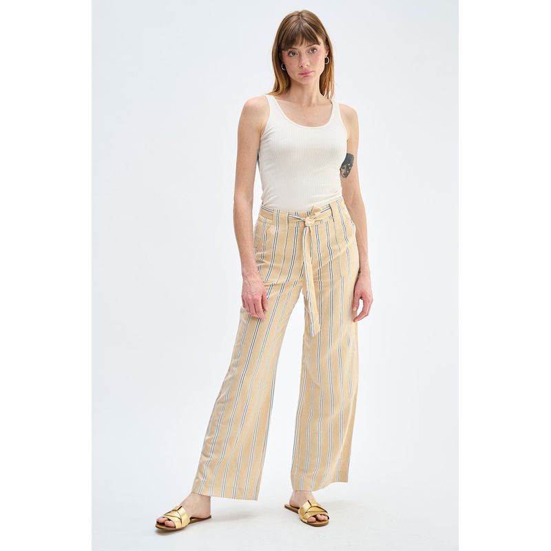 ASH - Pantalon Beige Mujer Ash