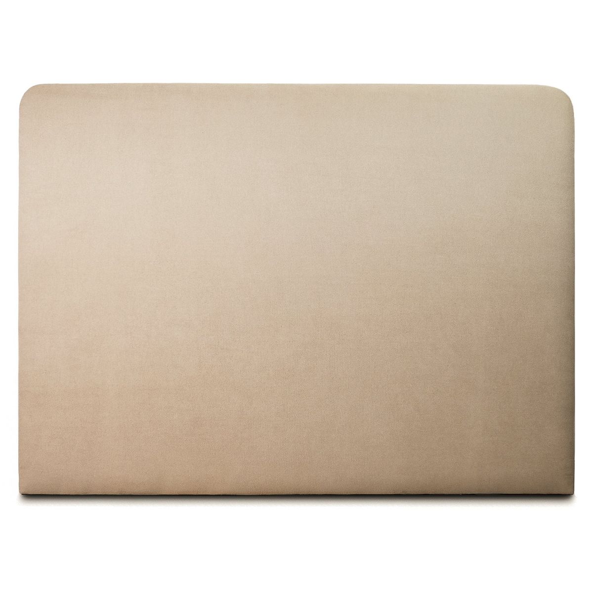 KABECEROS - RESPALDO CURVO - SÚPER KING - VELVET COLOR ARENA