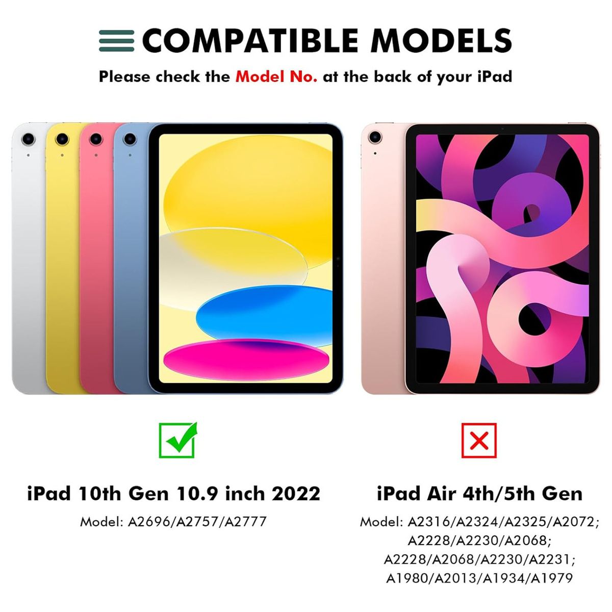 GENERICO - Funda Con Teclado Español Touchpad Para iPad 10ma Gen 2022