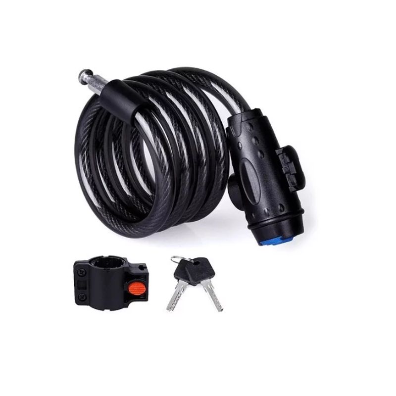 GENERICO - Candado Para Bicicleta Con Soporte