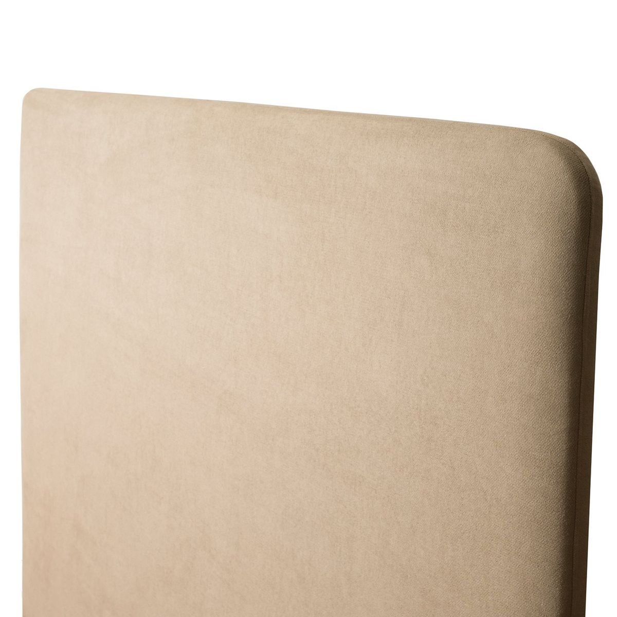 KABECEROS - RESPALDO CURVO - 2 PLAZAS - VELVET COLOR ARENA