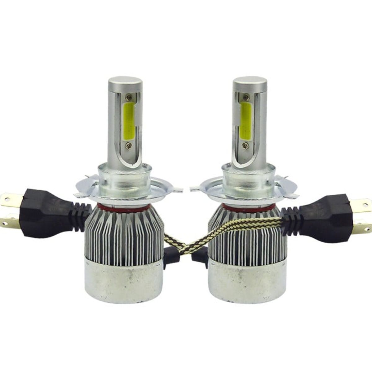 GENERICO - AMPOLLETA KIT LED H-4 MODC6 36W 3800LM CON VENTILADOR