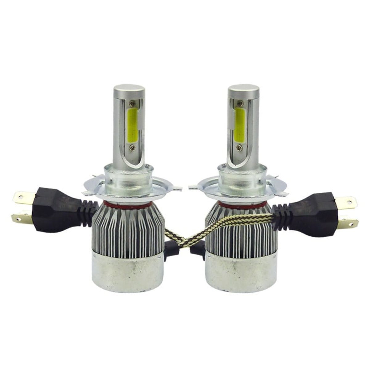 GENERICO - AMPOLLETA KIT LED H-4 MODC6 36W 3800LM CON VENTILADOR