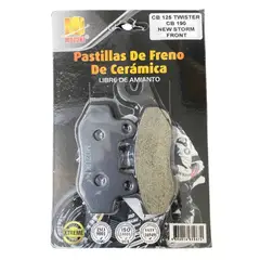 GENERICO - Pastilla de Freno Mozuki para CB 125 - TWISTER - CB 190 - NEW STORM