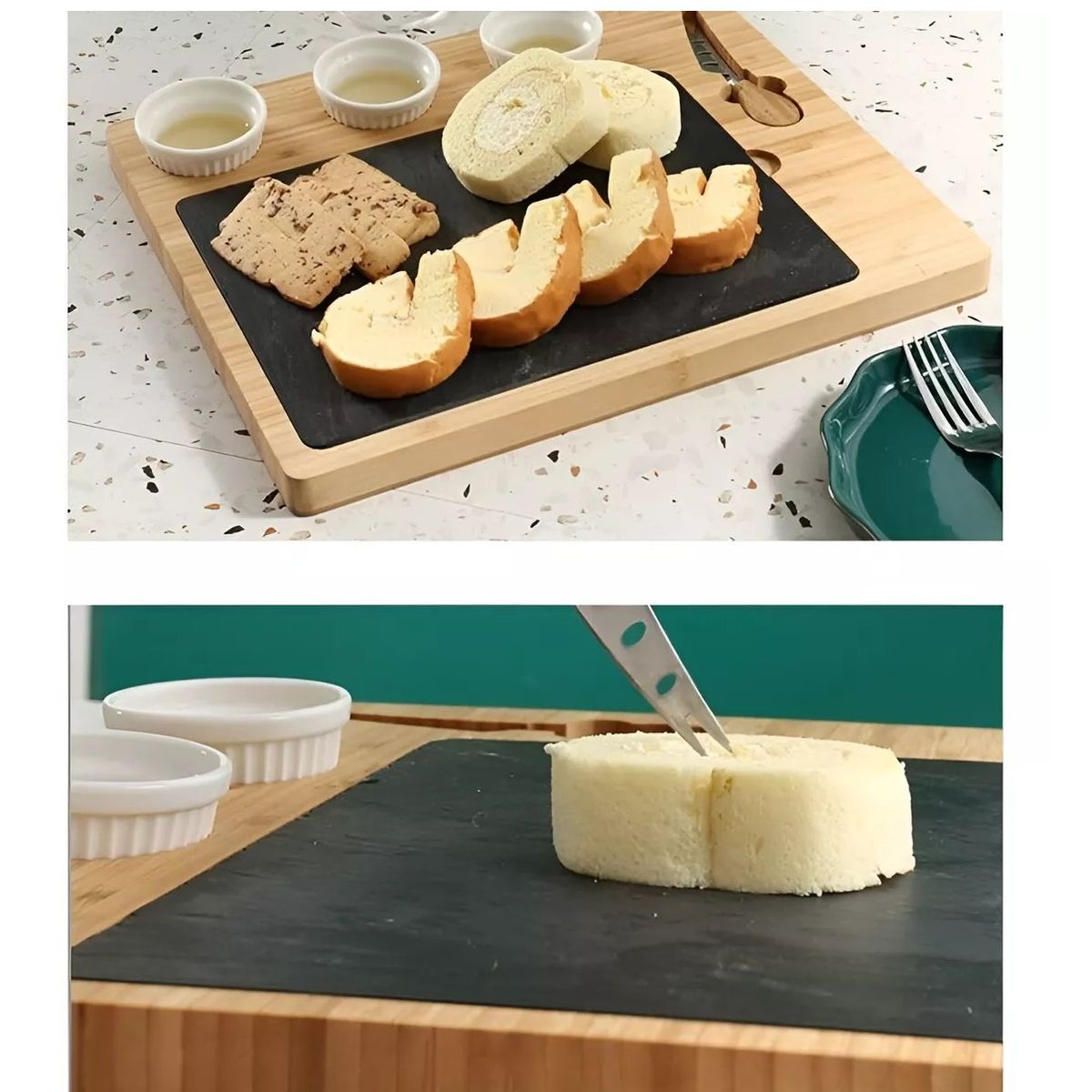 Pasteleria - Tablas Para Picar Tabla De Quesos Tabla Picoteo Madera 38cm