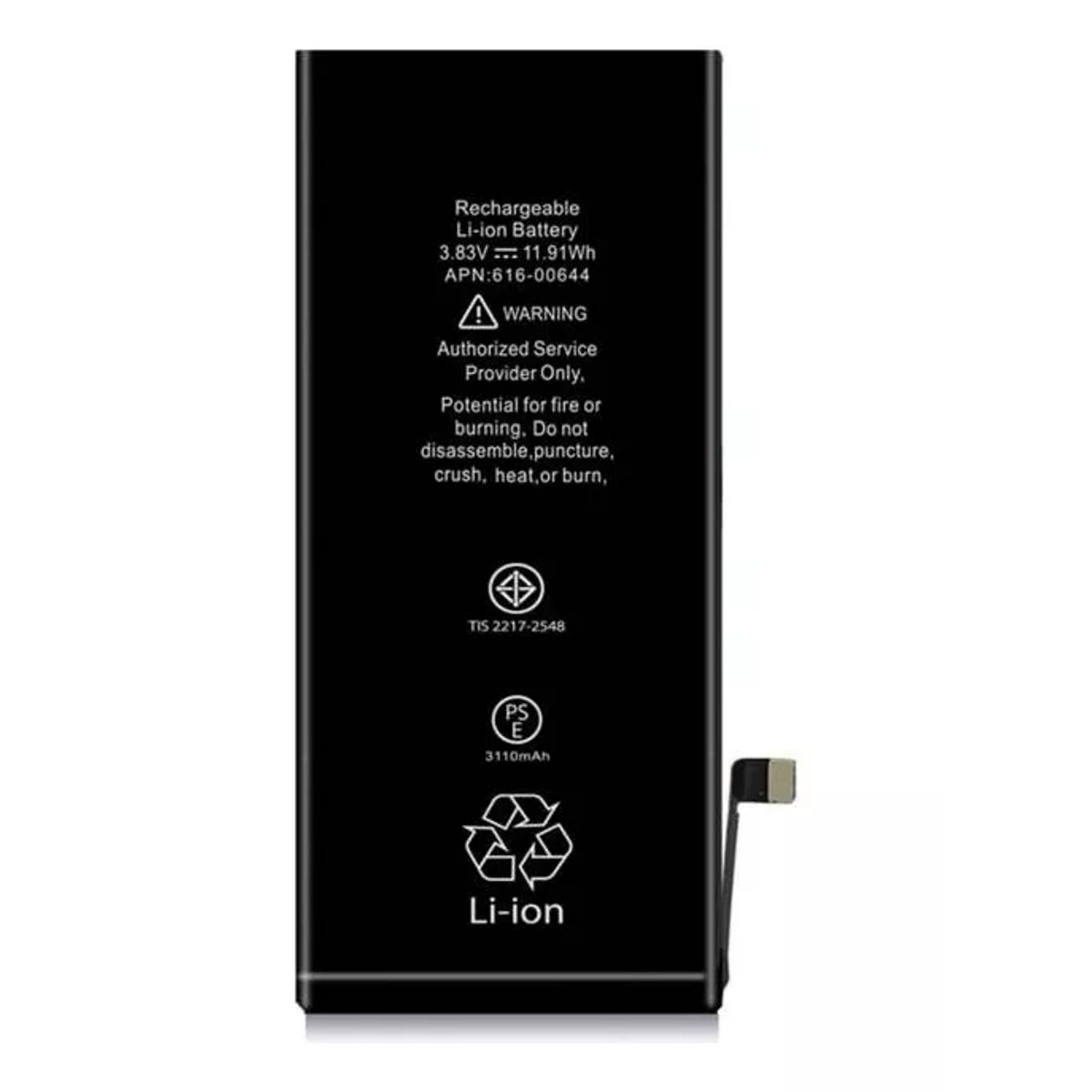 GENERICO - Bateria Nueva Para iPhone 11 - Mundo Tecnoloógico